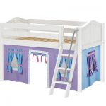 EASY RIDER27 / MAXTRIX LOW LOFT BED WITH LADDER & TENT / TWIN