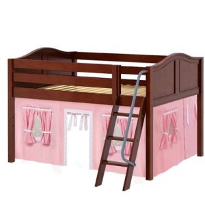 MANSION23 /  MAXTRIX LOW LOFT BED WITH LADDER & TENT / DOUBLE