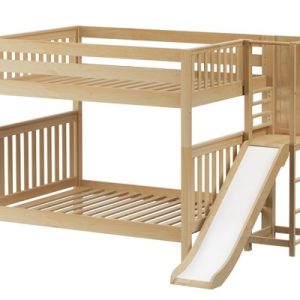 GAMOUT / EXTRA HIGH MAXTRIX FULL OVER FULL BUNK BED WITH SLIDE