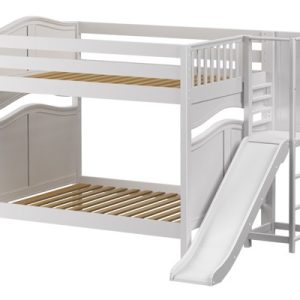 GAMOUT / EXTRA HIGH MAXTRIX FULL OVER FULL BUNK BED WITH SLIDE