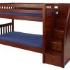 STACKER / LOW HEIGHT MAXTRIX TWIN OVER TWIN BUNK BED