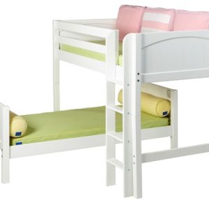 MISH / LOW HEIGHT MAXTRIX L-SHAPE TWIN OVER TWIN BUNK BED