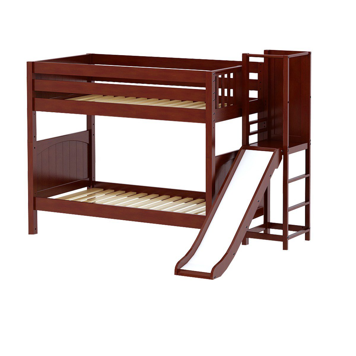 GAP / MEDIUM HEIGHT MAXTRIX TWIN OVER TWIN BUNK BED WITH SLIDE