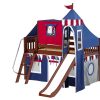 Solid Wood Maxtrix Wow44 Twin Size Castle Bed