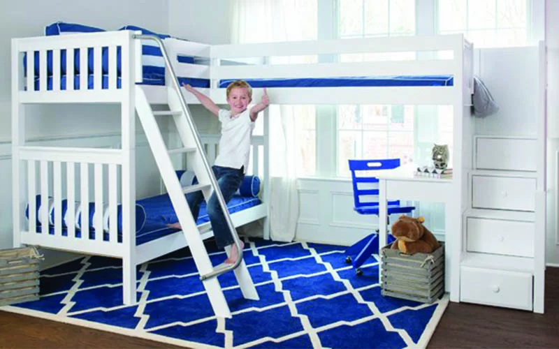 Corner Loft Bunks
