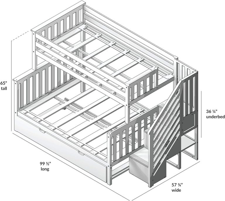 twin over full clay with trundle2