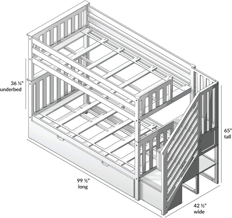 twin over twin clay with trundle6