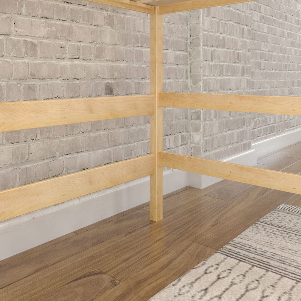 Uber Grand Full Ultra High Loft Bed with Straight Ladder on Front - Image 8