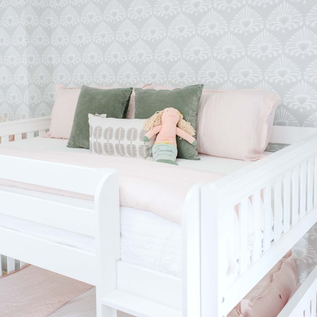 Queen High Bunk Bed with Ladder - Image 4