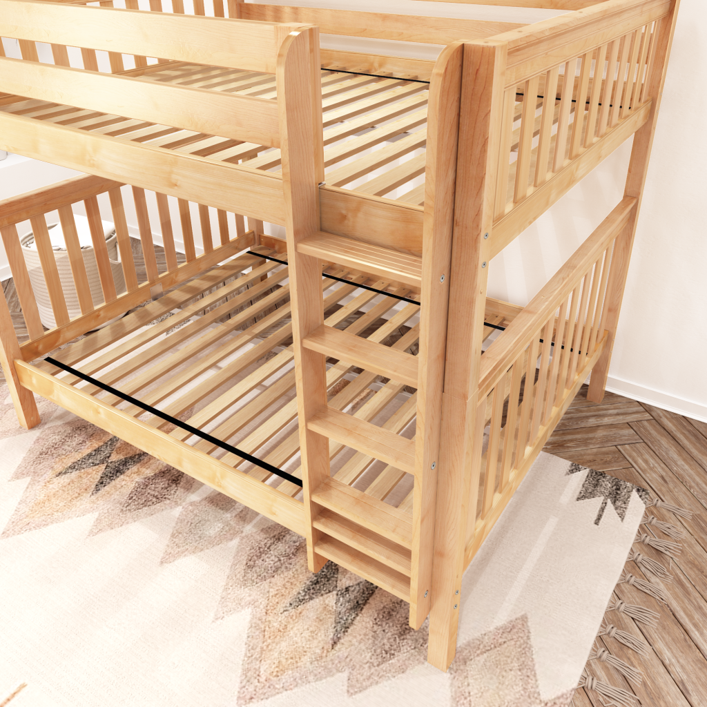 Queen High Bunk Bed with Ladder - Image 17