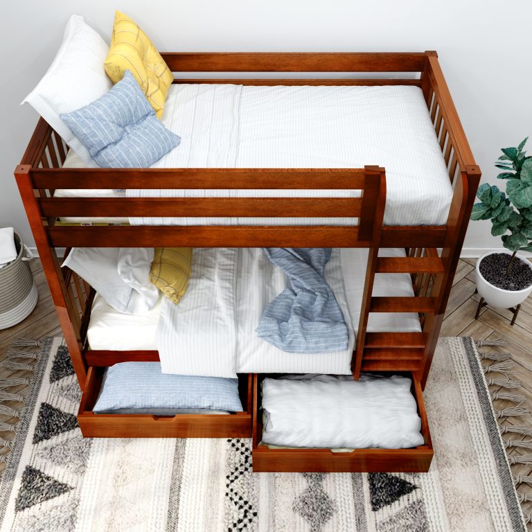 getit chestnut slat above drawers open