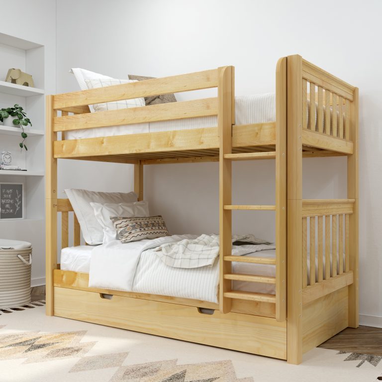 getit natural slat left trundle close