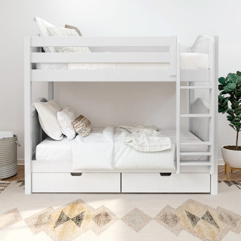 getit white curve center drawers close