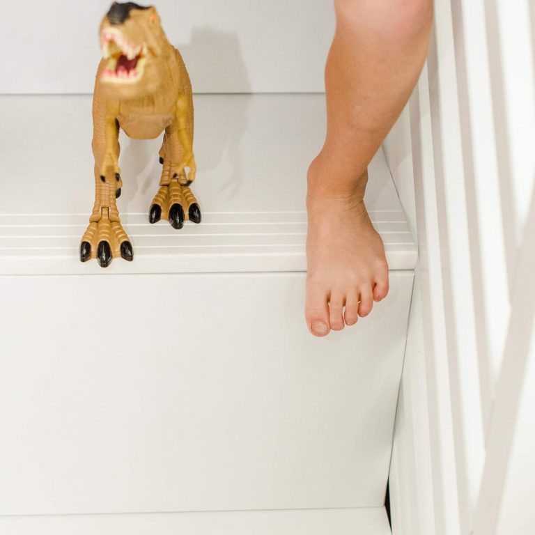 low white bunk with stairs5 low white bunk with stairs5