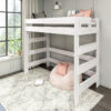 modern farmhouse twin high loft bed