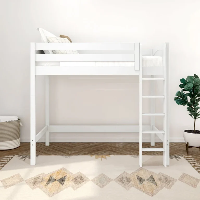 High-XL-Loft-Bed-White-Panel-Front High XL Loft Bed White Panel Front