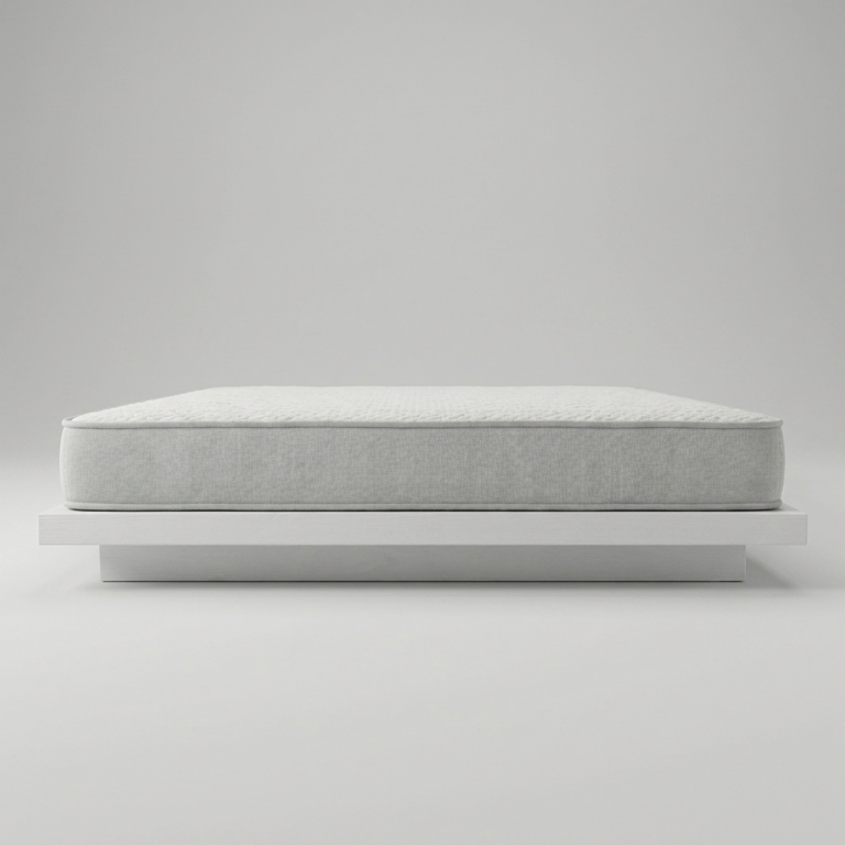 bedsmart-slimcomfort-mattress-side-profile SlimComfort 6.5″ low-profile mattress side view