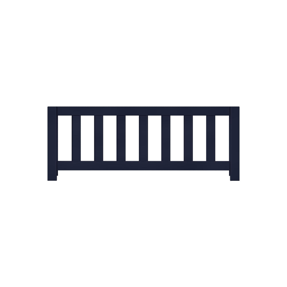 Max and Lily Add on Safety Guard Rail in blue - front view of the slatted safety rail on a white background
