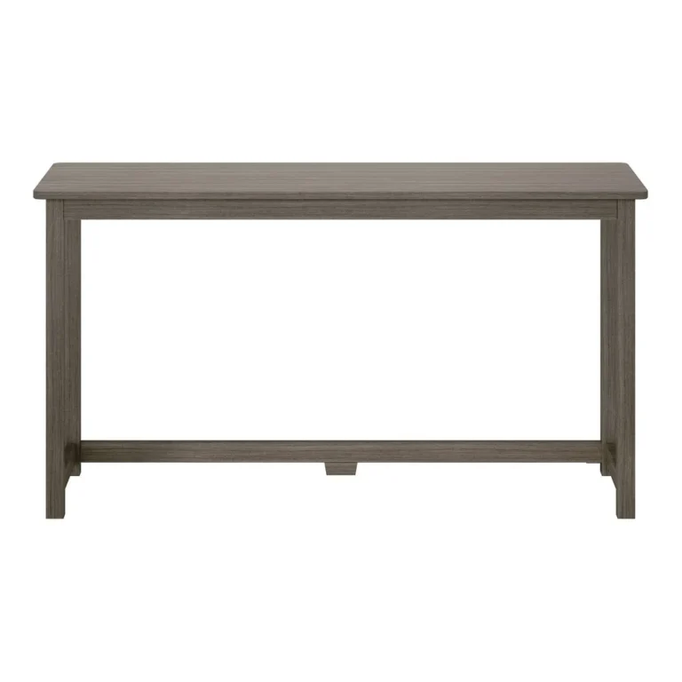 Max and Lily Writing Desk in Clay - front view of the desk on a plain white background.