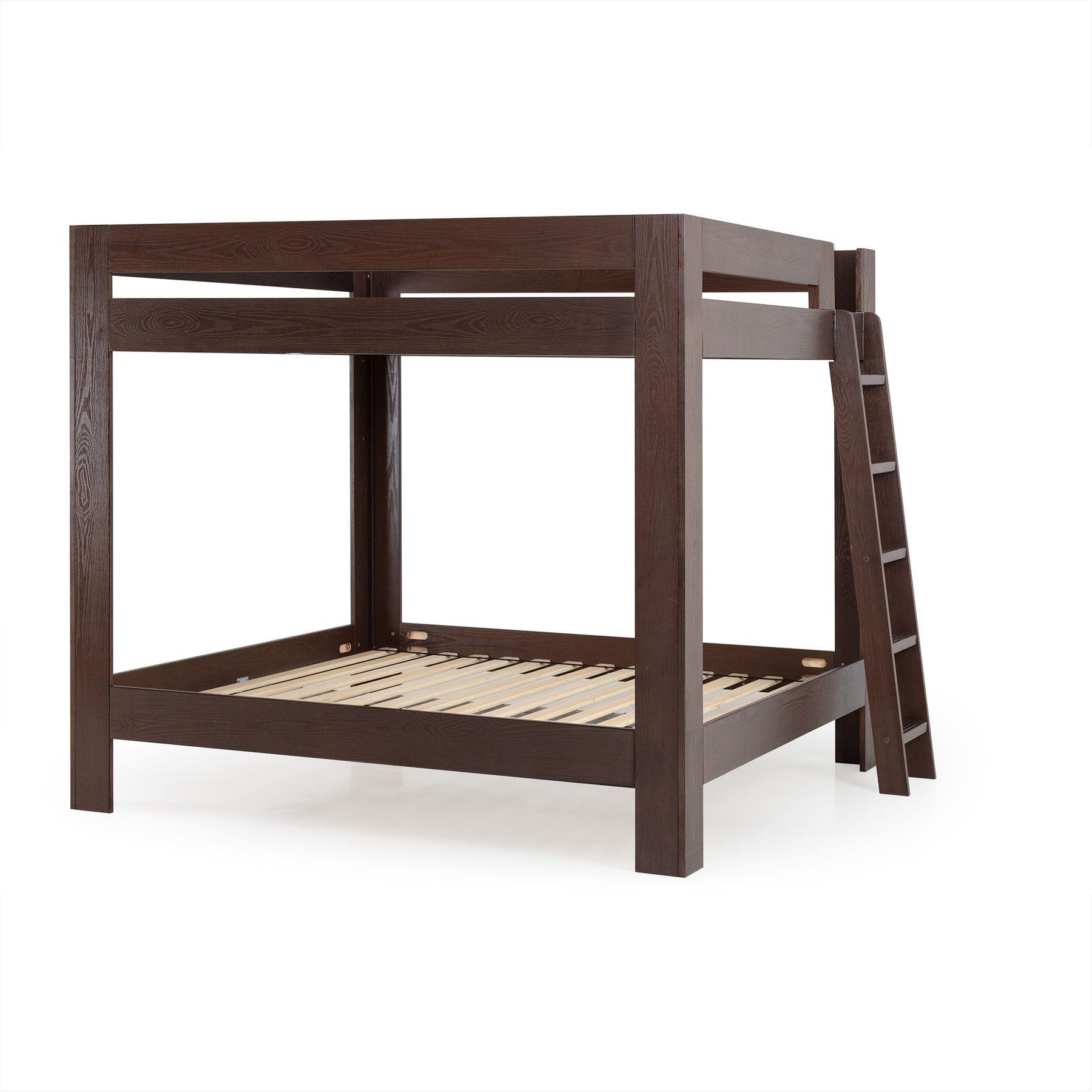 Olympic King Over King Bunk Bed – Embossed Brown 13 Olympic King Over King Bunk Bed in Embossed Brown
