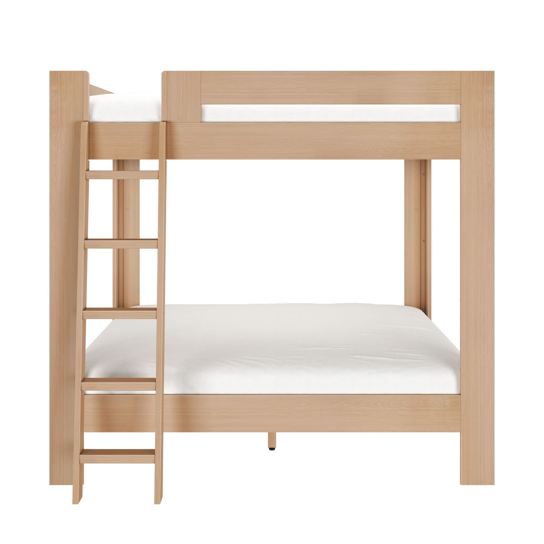 Olympic King Over King Bunk Bed – Embossed Natural 26 Olympic King Over King Bunk Bed in Embossed Natural