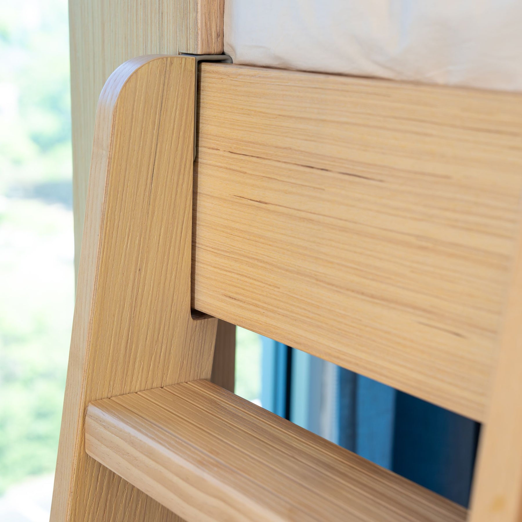 Olympic King Over King Bunk Bed – Embossed Natural 28 Olympic King Over King Bunk Bed in Embossed Natural