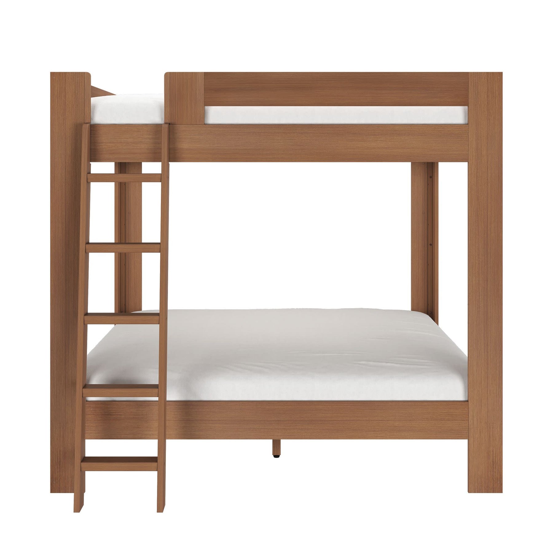 Olympic King Over King Bunk Bed – Embossed Pecan 5 Olympic King Over King Bunk Bed in Embossed Pecan