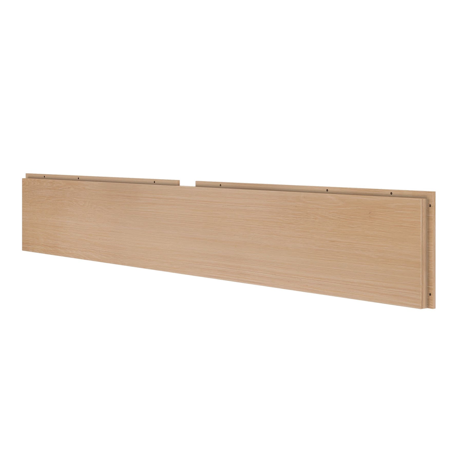 Olympic King Vanity Panel - End in Embossed Natural