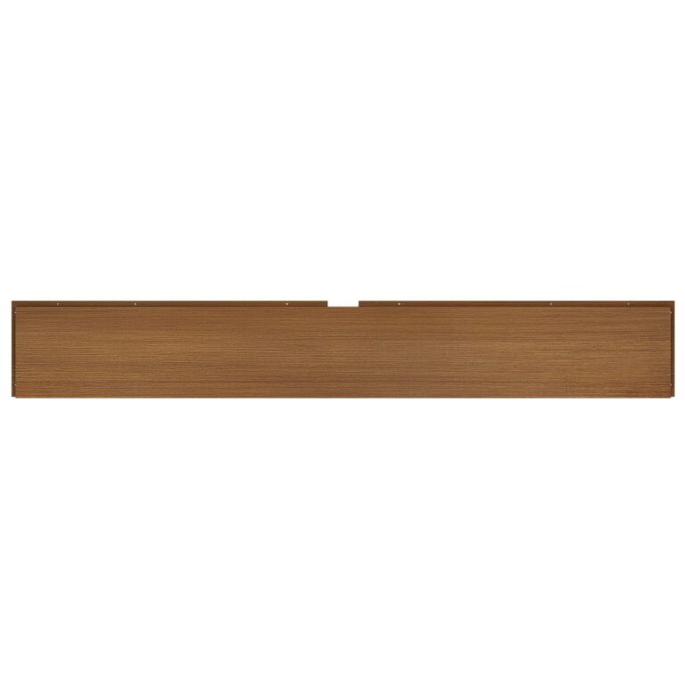 Olympic King Vanity Panel - End – Embossed Pecan 3 Olympic King Vanity Panel - End in Embossed Pecan