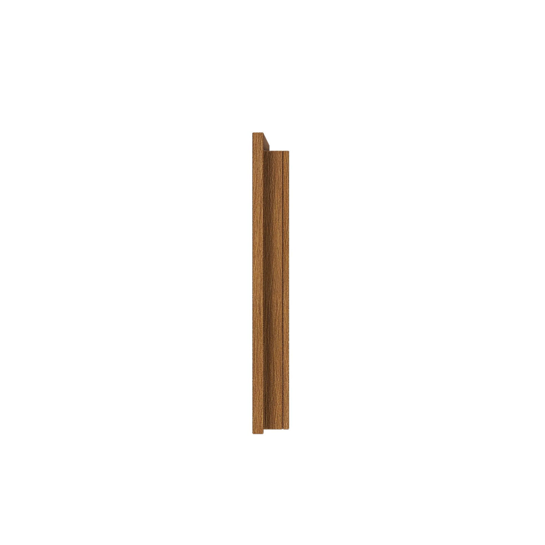 Olympic King Vanity Panel - End in Embossed Pecan