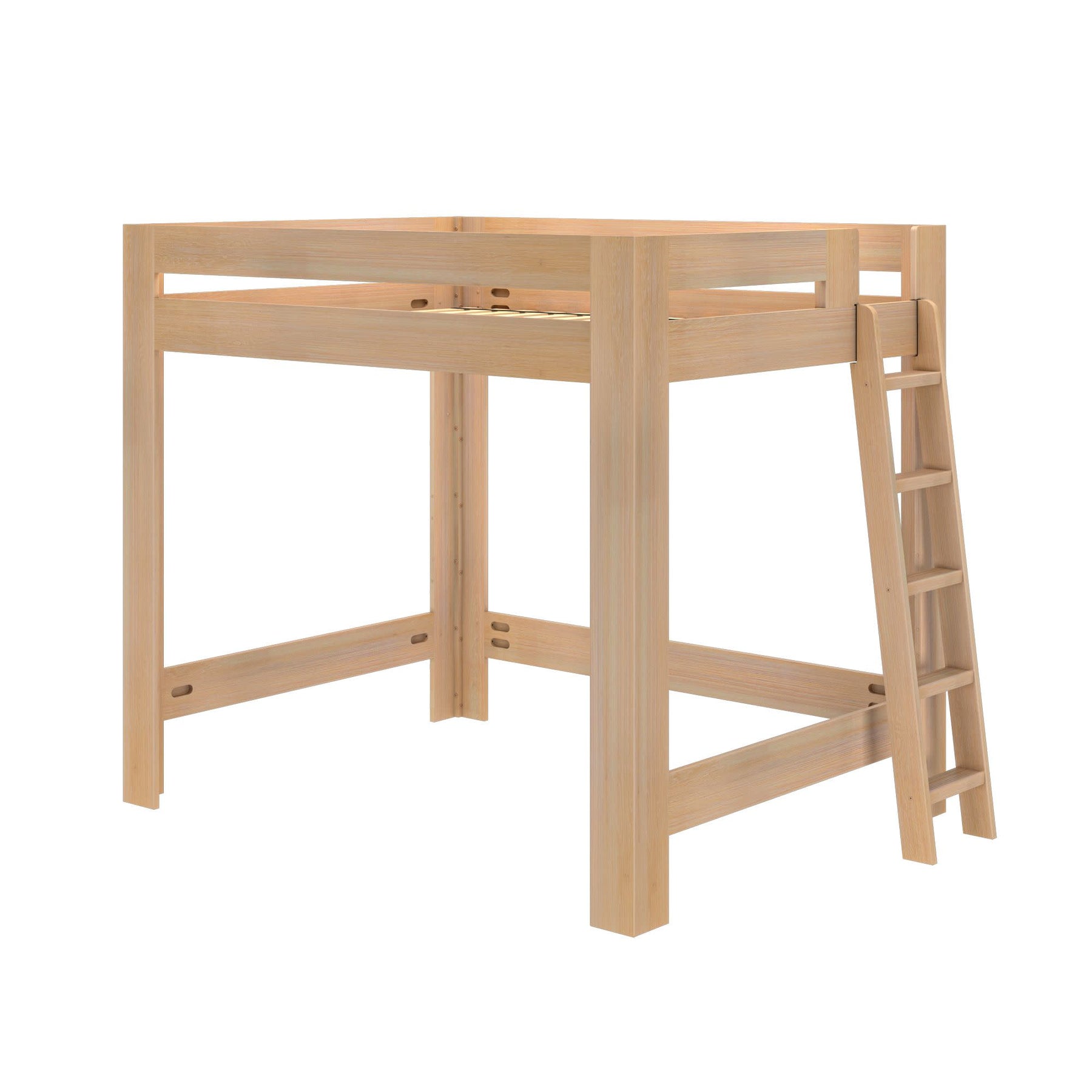 Olympic Queen Loft Bed in Embossed Natural