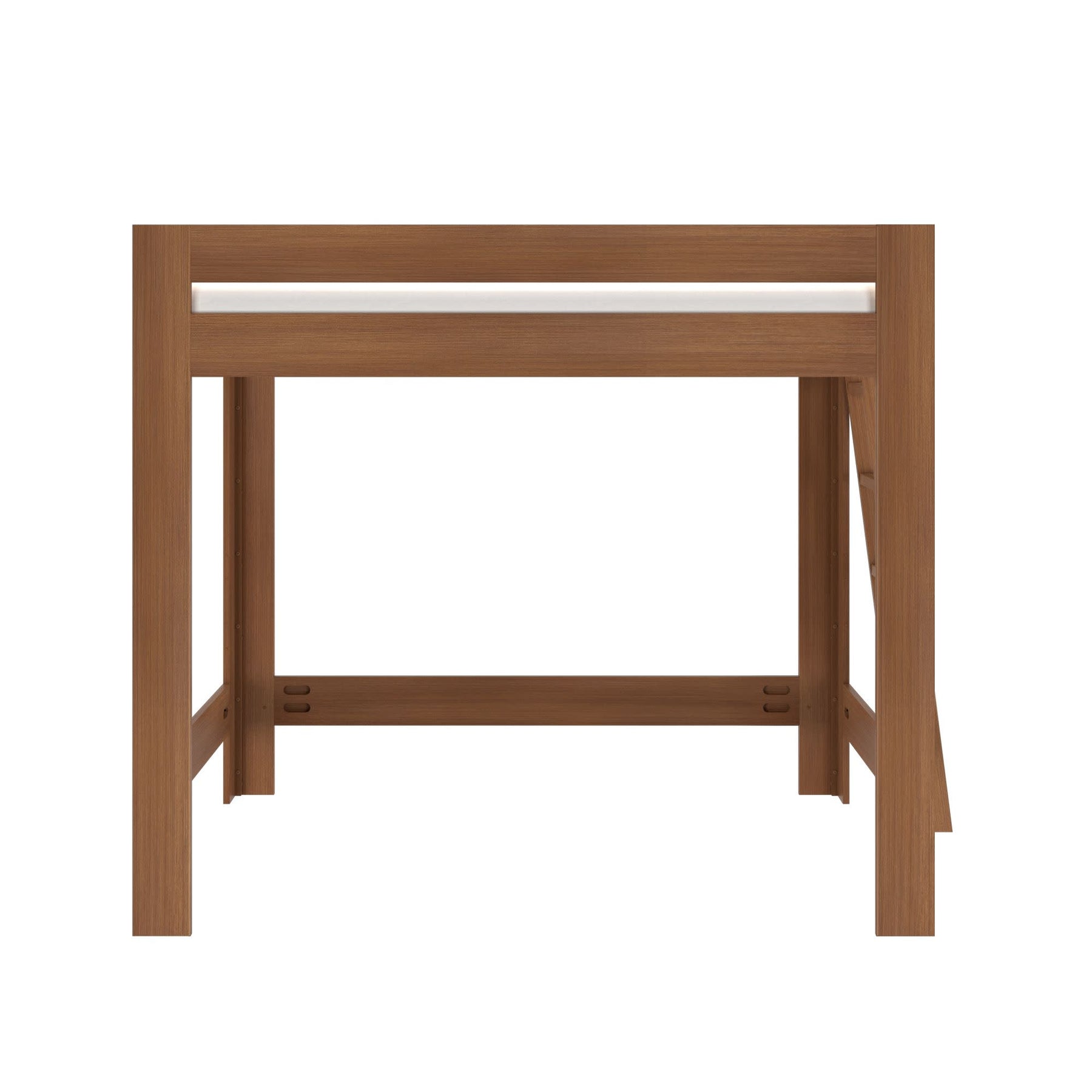 Olympic Queen Loft Bed in Embossed Pecan