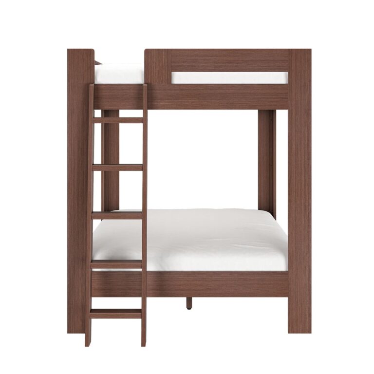 Olympic Queen Over Queen Bunk Bed – Embossed Brown 19 Olympic Queen Over Queen Bunk Bed in Embossed Brown