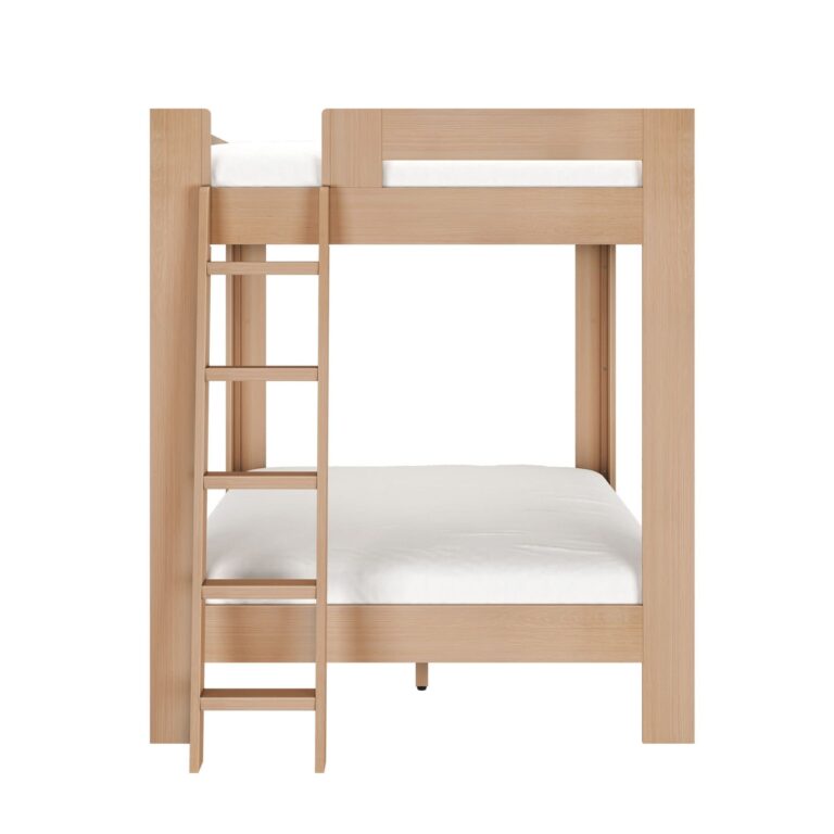 Olympic Queen Over Queen Bunk Bed – Embossed Natural 29 Olympic Queen Over Queen Bunk Bed in Embossed Natural