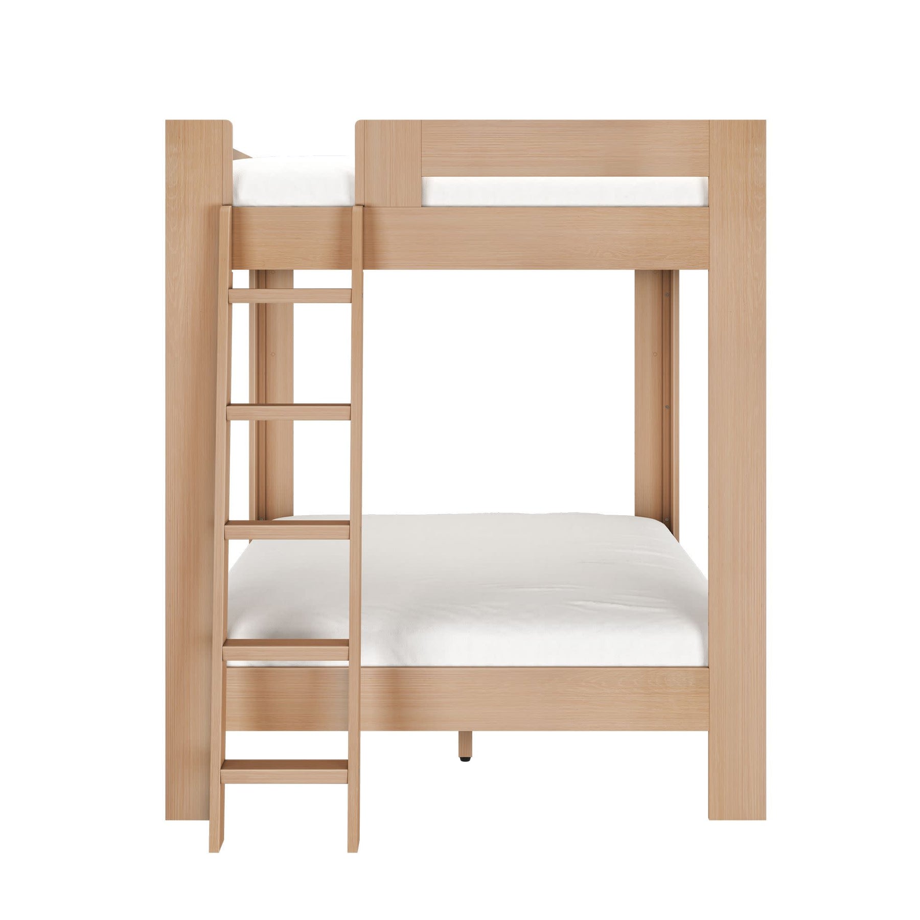 Olympic Queen Over Queen Bunk Bed in Embossed Natural