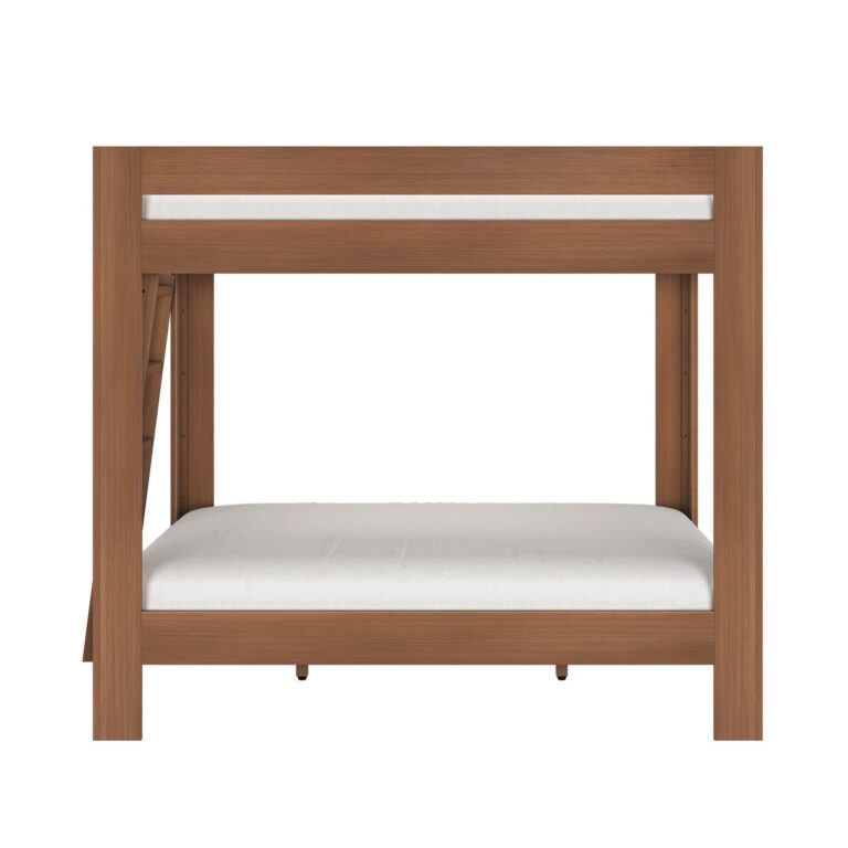 Olympic Queen Over Queen Bunk Bed – Embossed Pecan 4 Olympic Queen Over Queen Bunk Bed in Embossed Pecan