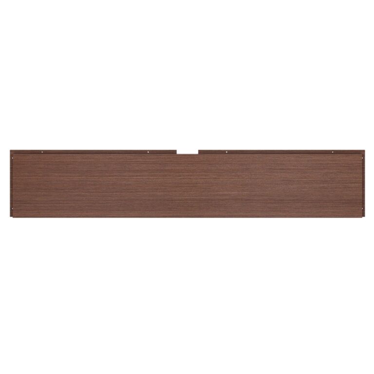 Olympic Queen Vanity Panel - End – Embossed Brown 9 Olympic Queen Vanity Panel - End in Embossed Brown