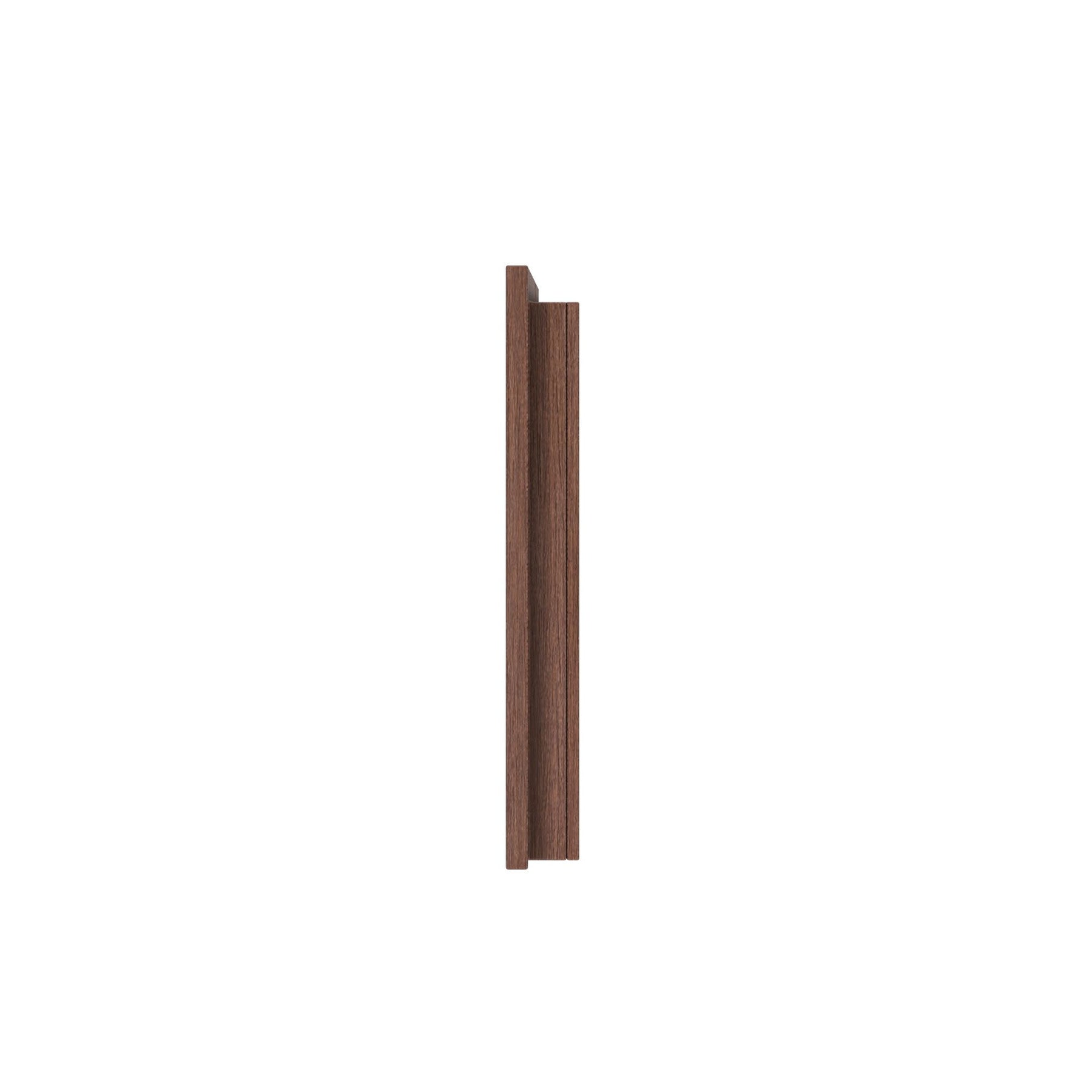 Olympic Queen Vanity Panel - End in Embossed Brown