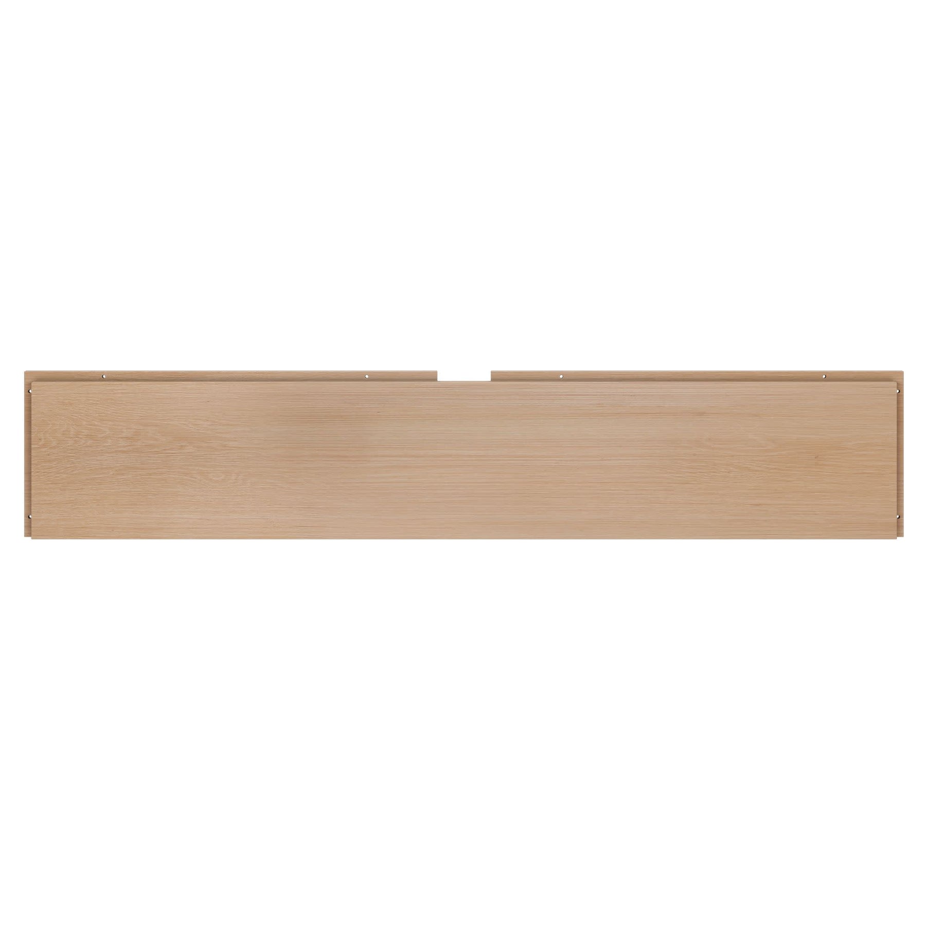 Olympic Queen Vanity Panel - End in Embossed Natural