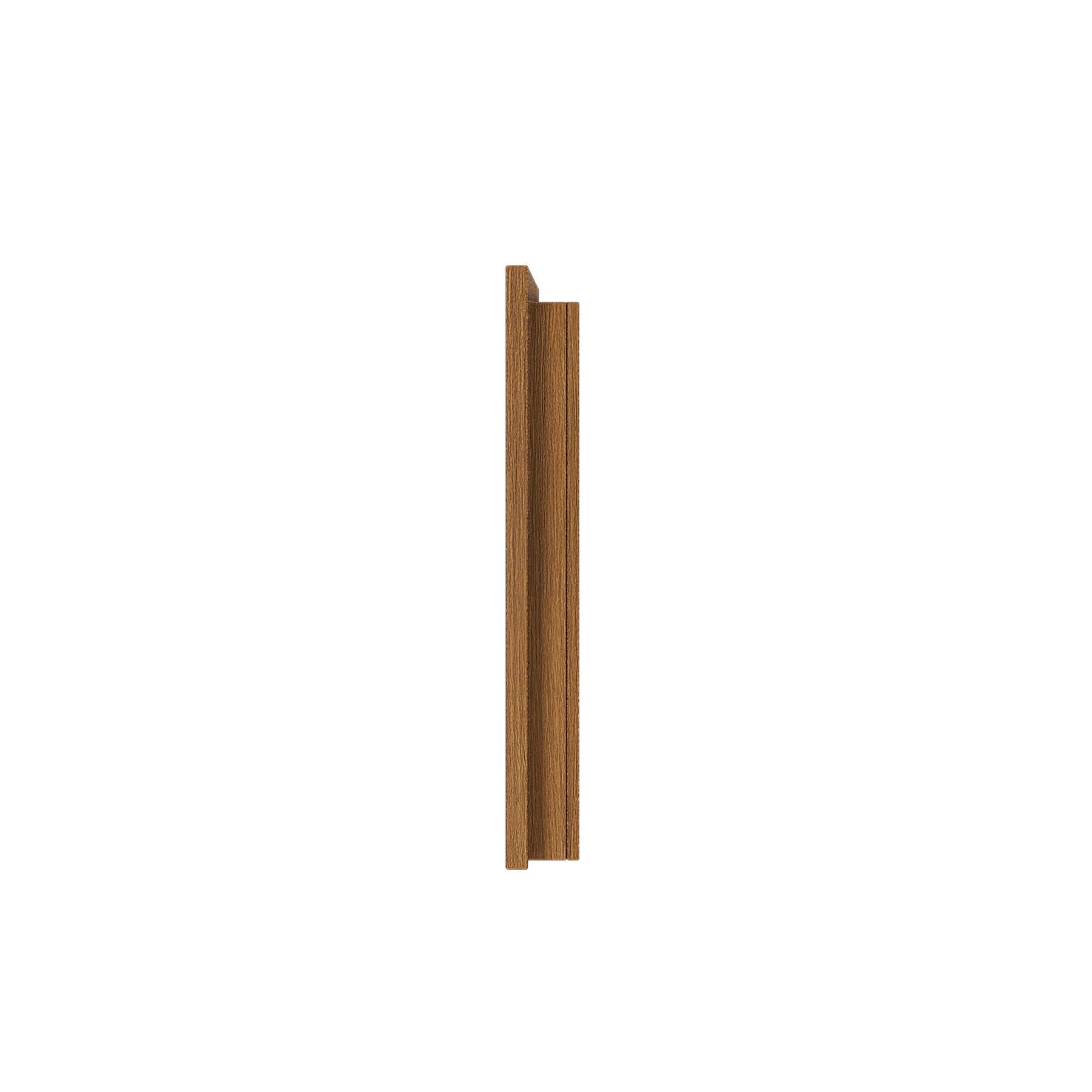 Olympic Queen Vanity Panel - End in Embossed Pecan