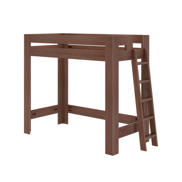 Olympic Twin XL Loft Bed – Embossed Brown 11 Olympic Twin XL Loft Bed in Embossed Brown