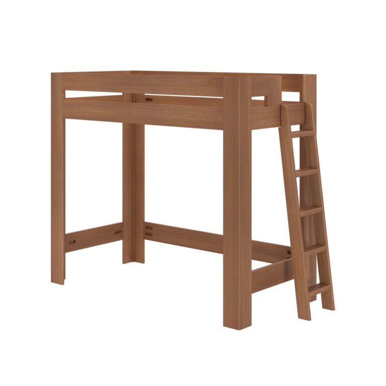 Olympic Twin XL Loft Bed – Embossed Pecan 3 Olympic Twin XL Loft Bed in Embossed Pecan