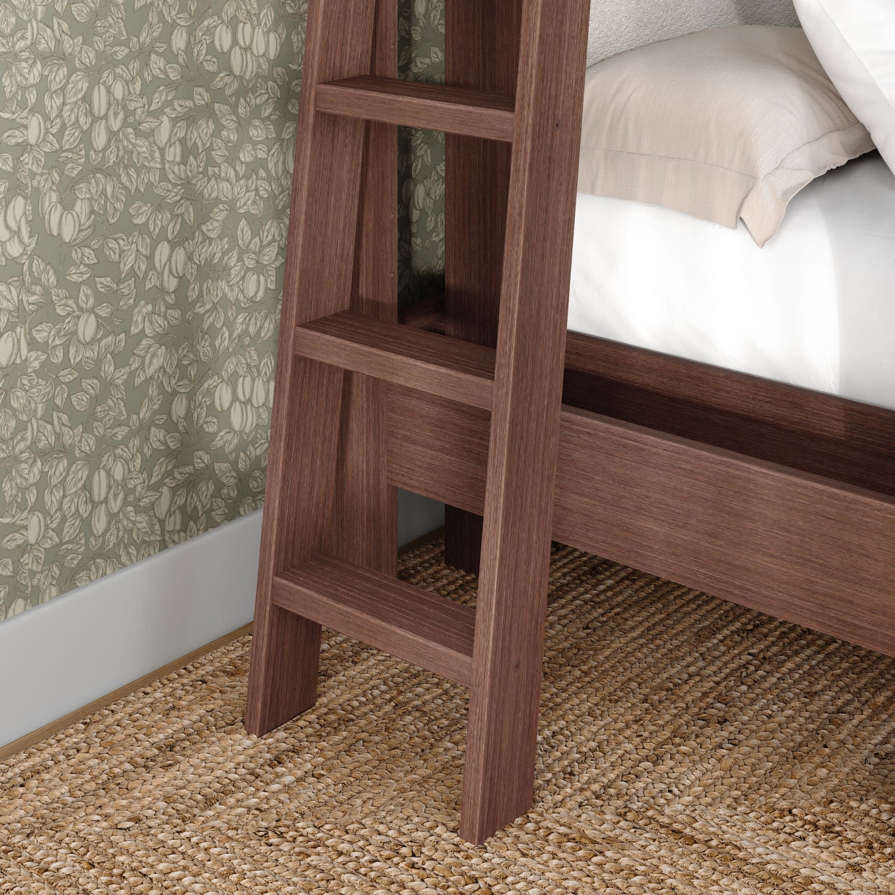 Olympic Twin XL Over Queen L-Shaped Bunk Bed – Embossed Brown 15 Olympic Twin XL Over Queen L-Shaped Bunk Bed in Embossed Brown