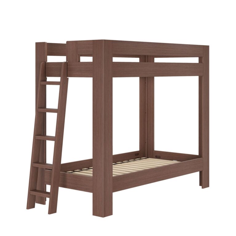 Olympic Twin XL Over Twin XL Bunk Bed – Embossed Brown 13 Olympic Twin XL Over Twin XL Bunk Bed in Embossed Brown