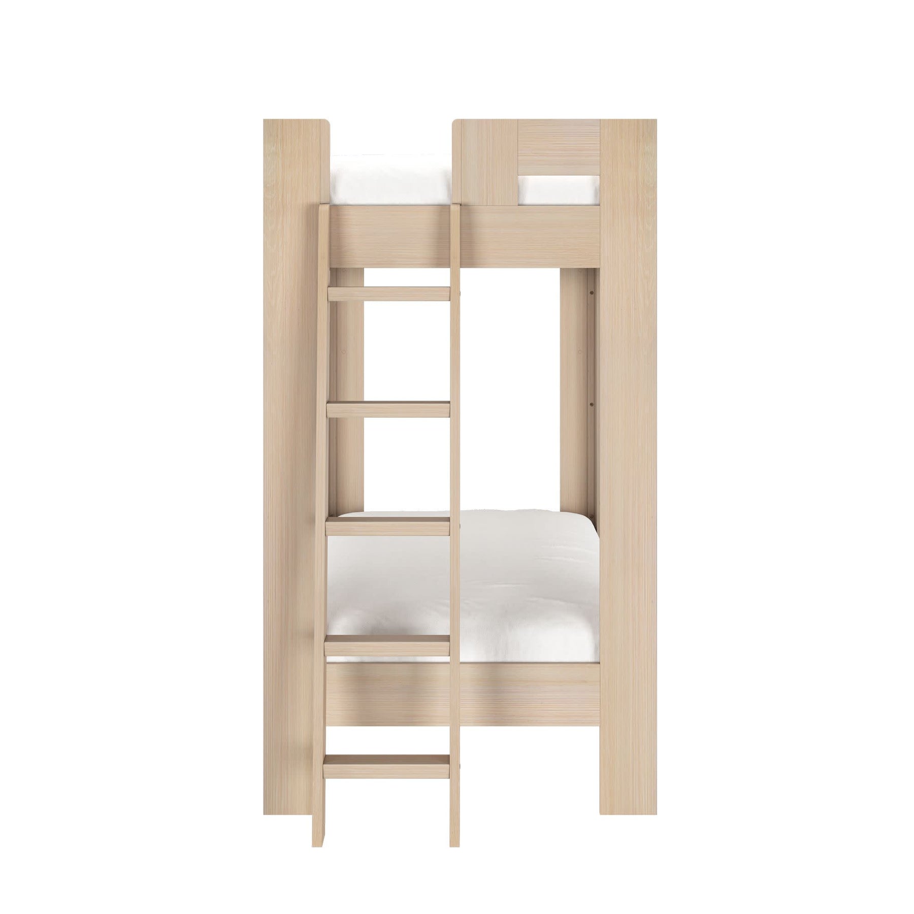 Olympic Twin XL Over Twin XL Bunk Bed – Embossed Natural 25 Olympic Twin XL Over Twin XL Bunk Bed in Embossed Natural