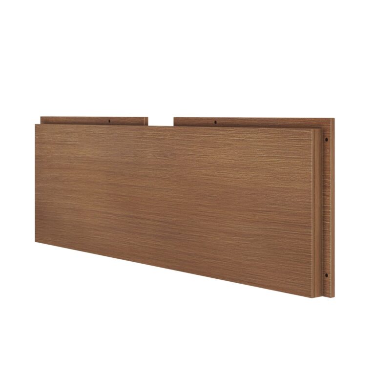 Olympic Twin XL Vanity Panel - End – Embossed Pecan 2 Olympic Twin XL Vanity Panel - End in Embossed Pecan