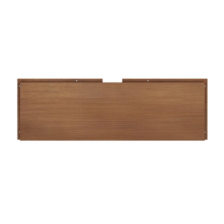 Olympic Twin XL Vanity Panel - End – Embossed Pecan 3 Olympic Twin XL Vanity Panel - End in Embossed Pecan
