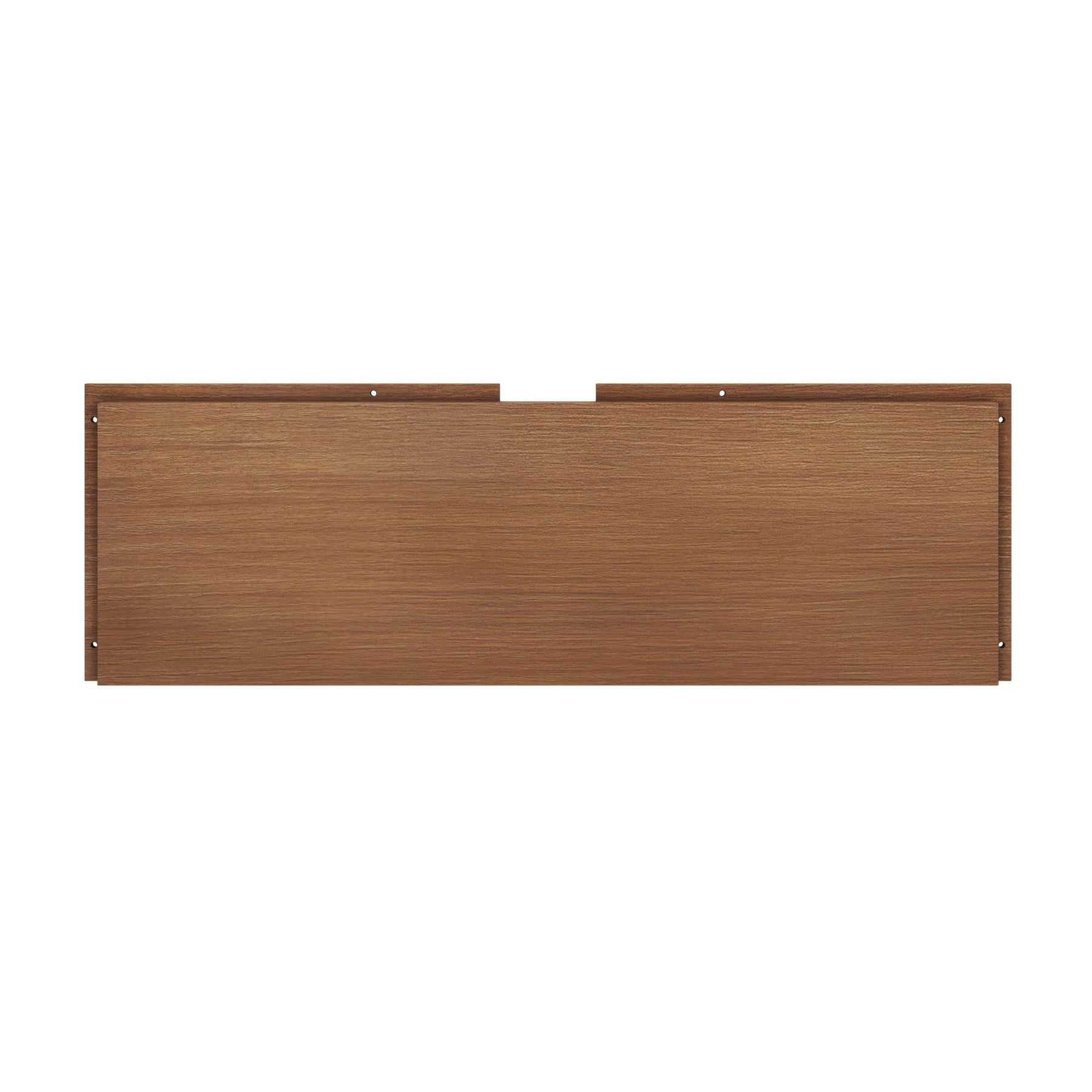 Olympic Twin XL Vanity Panel - End – Embossed Pecan 3 Olympic Twin XL Vanity Panel - End in Embossed Pecan