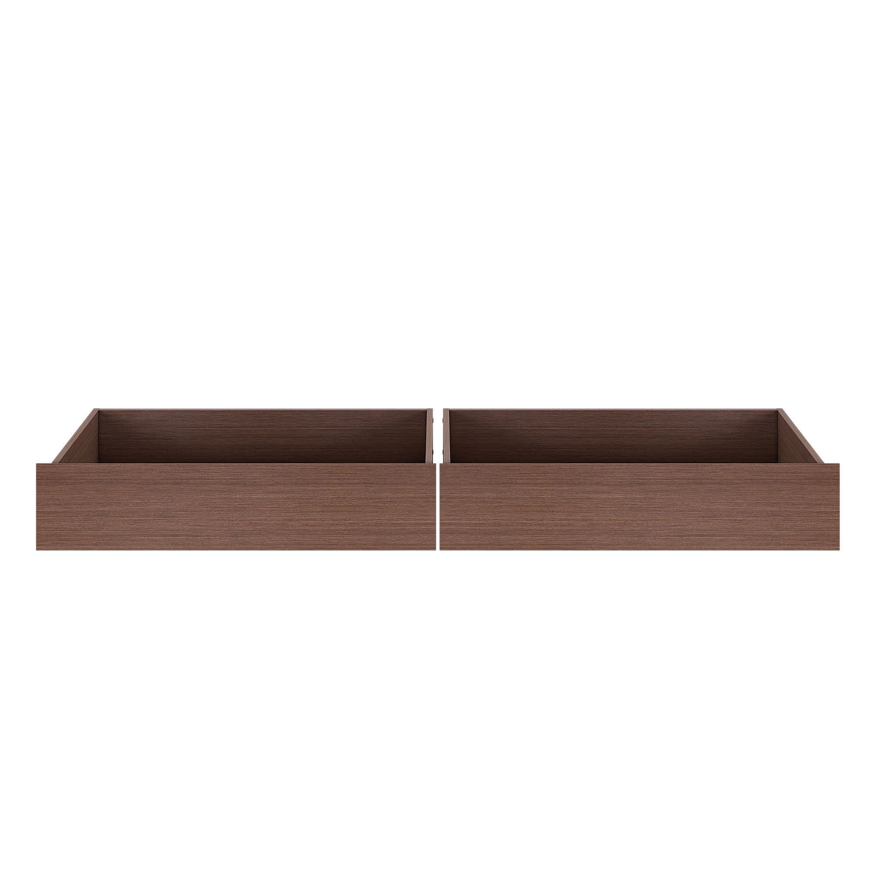 Olympic Underbed Storage Drawers in Embossed Brown