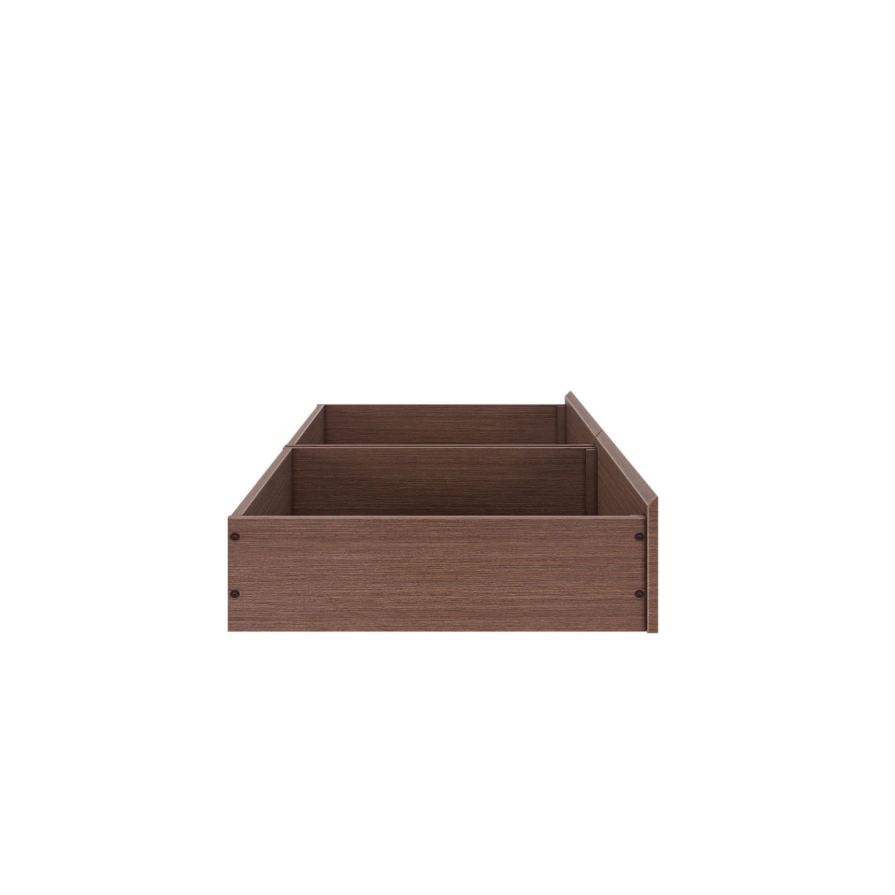 Olympic Underbed Storage Drawers in Embossed Brown
